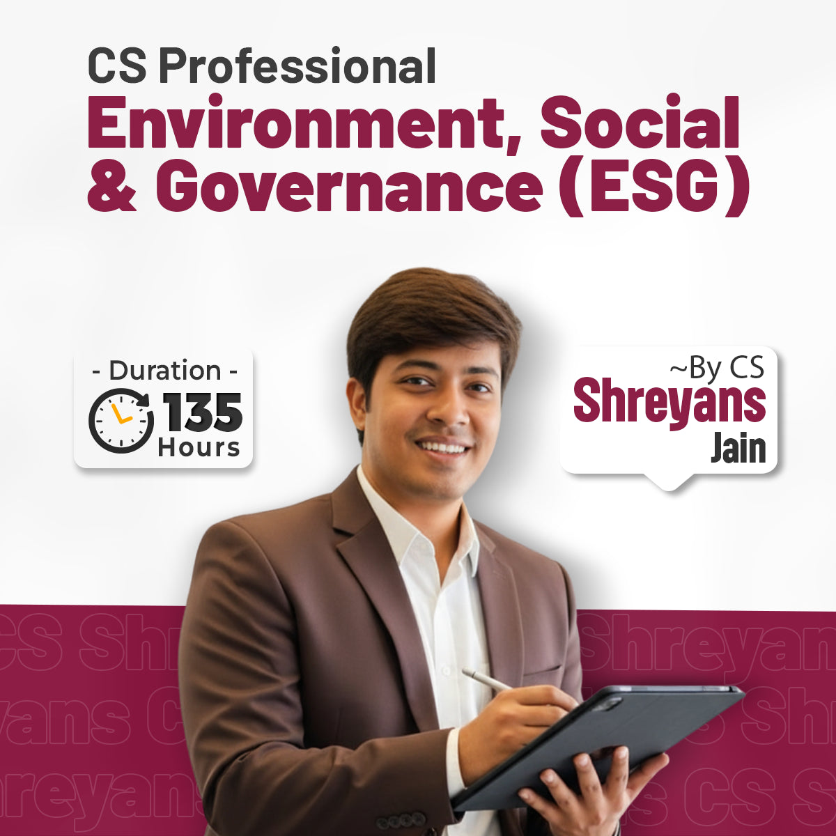 CS Environment, Social & Governance (ESG) Batch