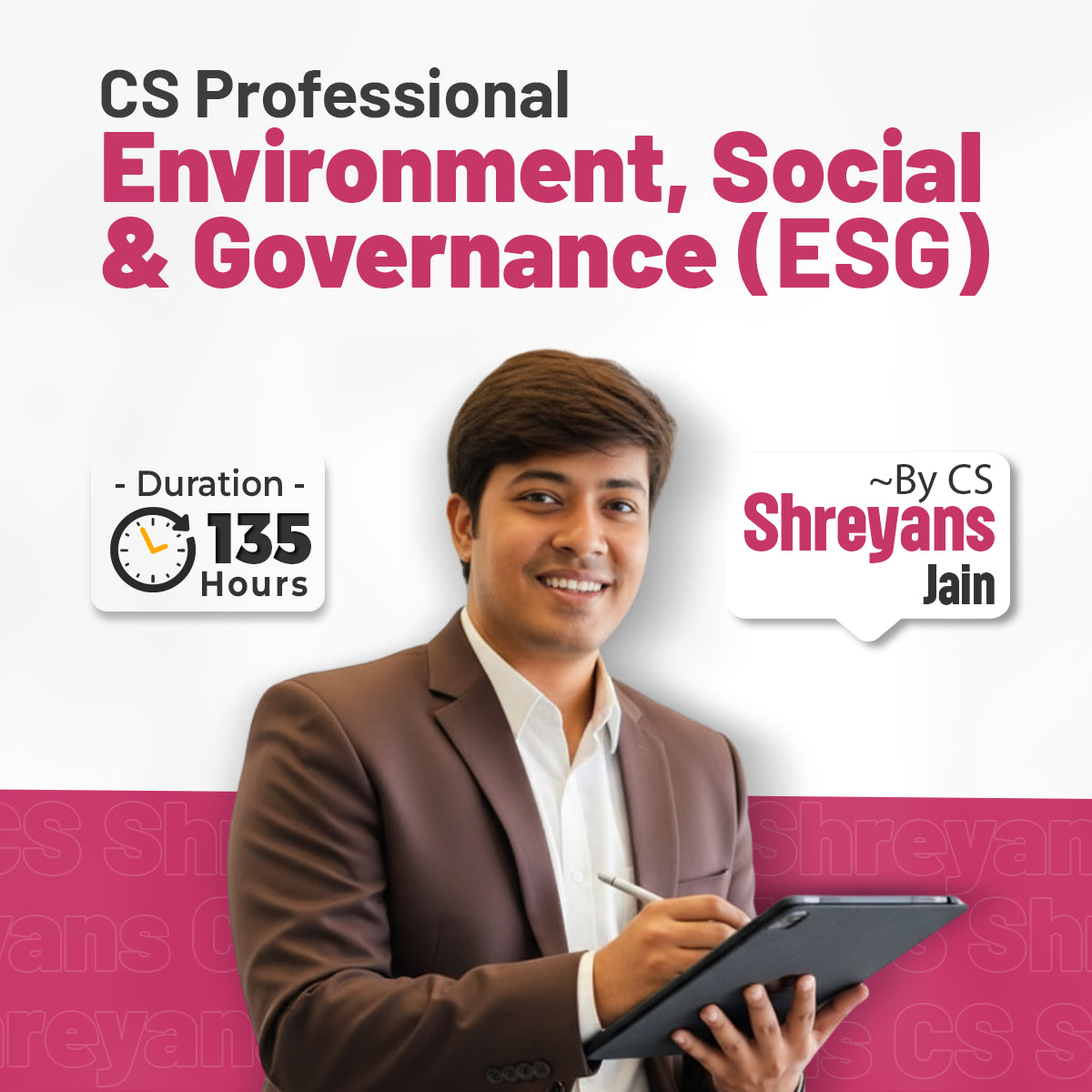 CS Environment, Social & Governance (ESG) Batch