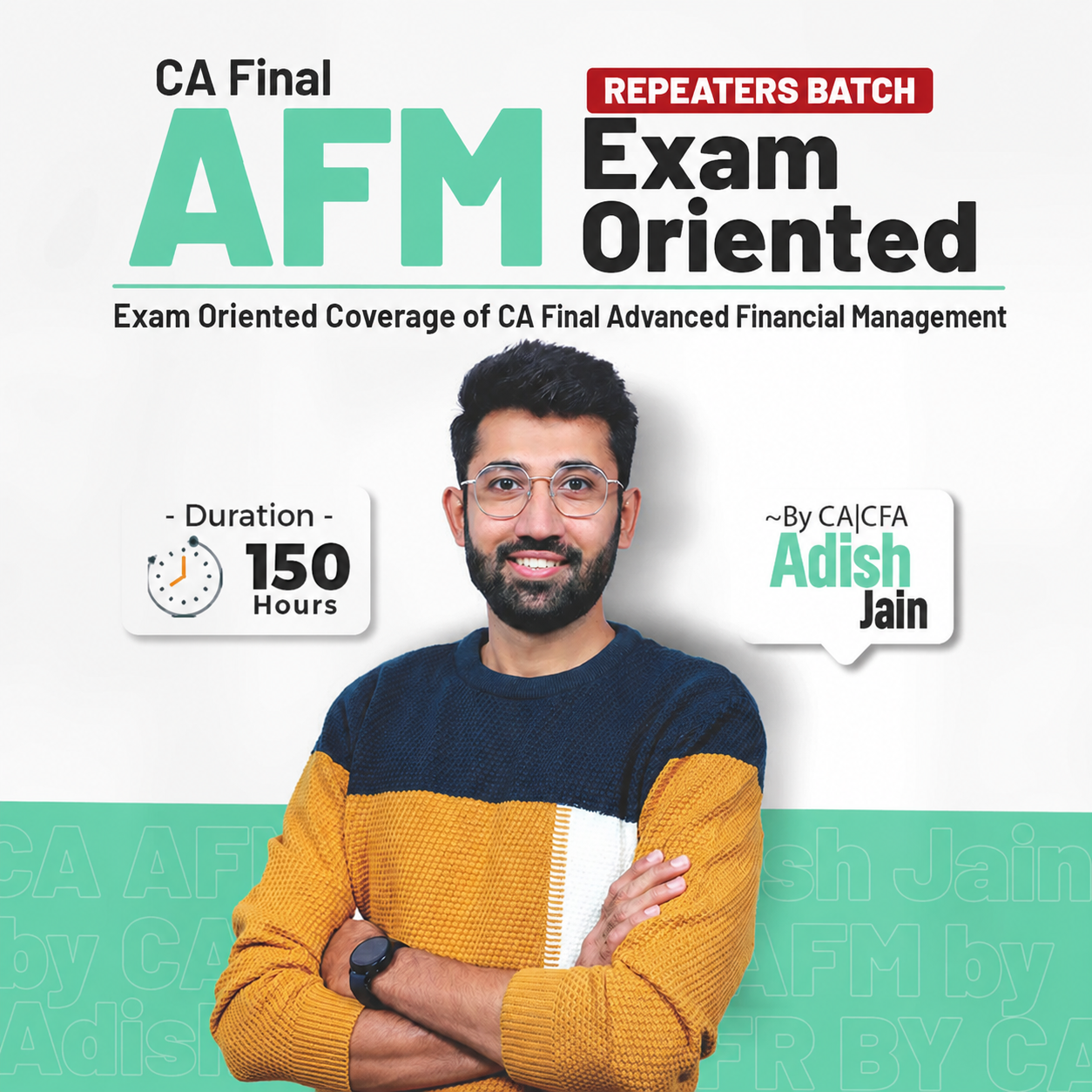 CA Final AFM Exam Oriented Repeaters Batch