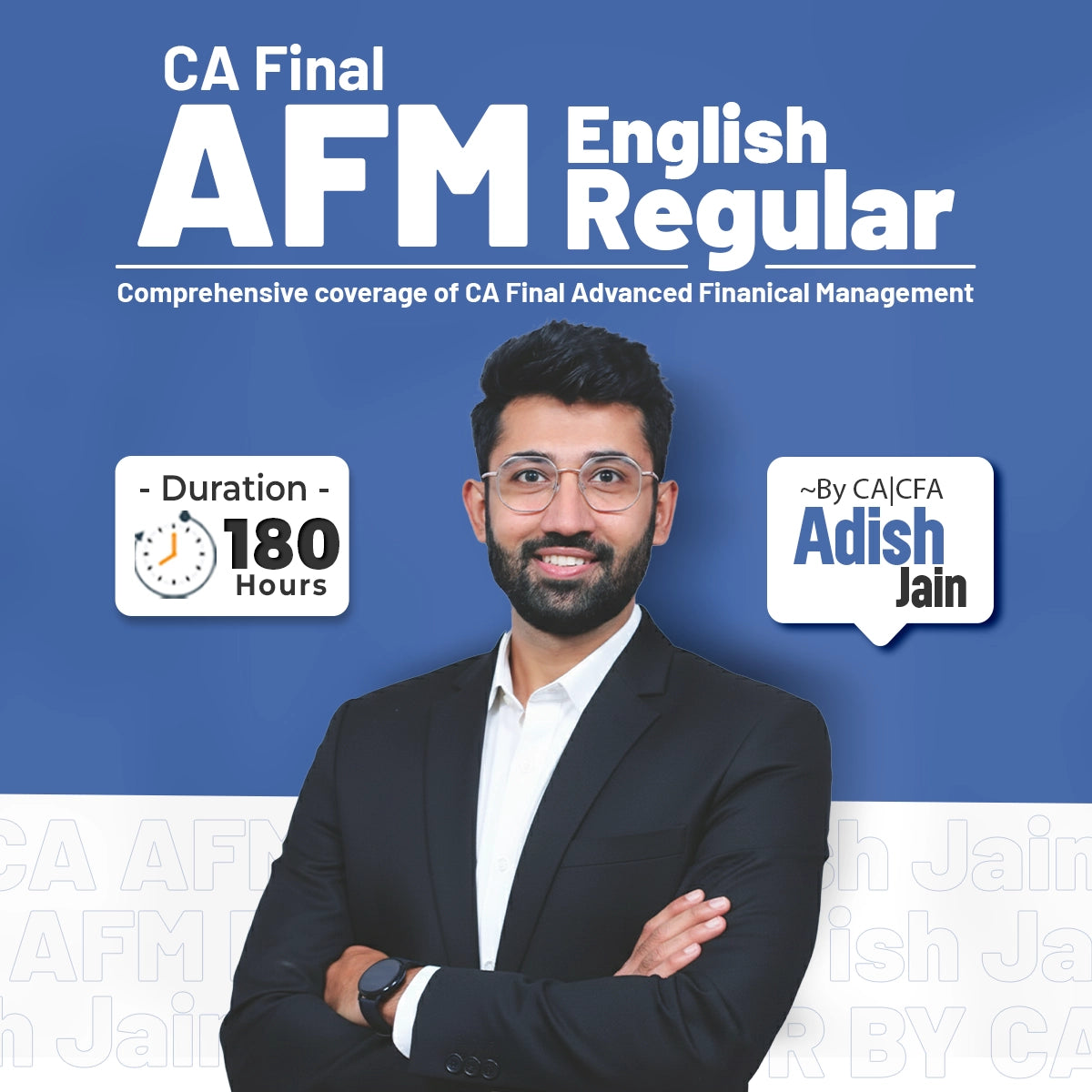 CA Final AFM Full English Regular (With Live Option)
