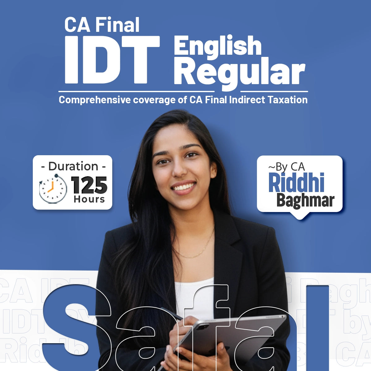 CA Final IDT Safal Regular Full English Nov 26 & Onwards