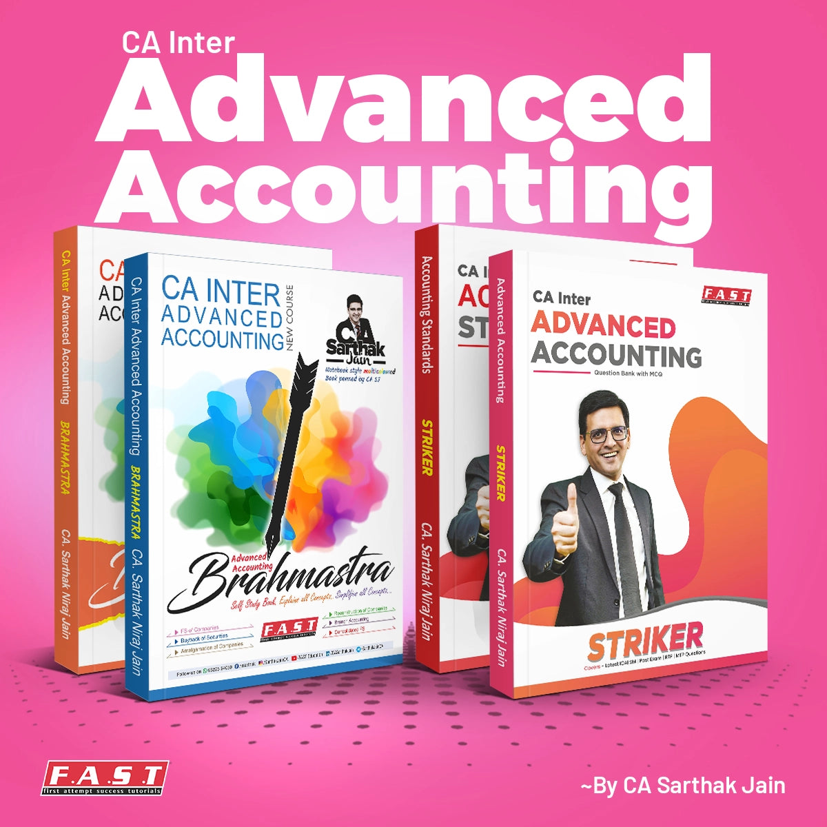 CA Inter Adv Accounting Books