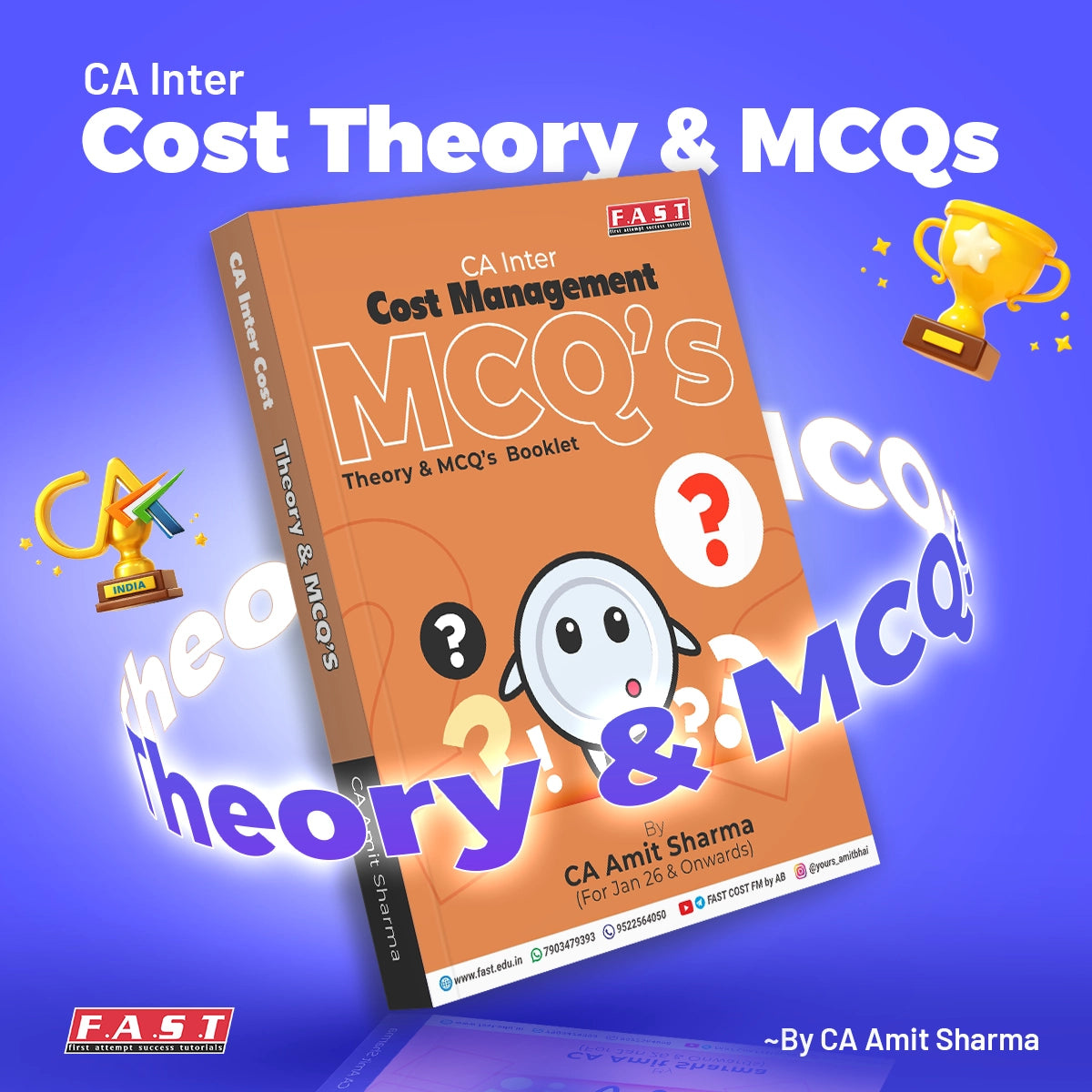 CA Inter Cost FM and SM Books