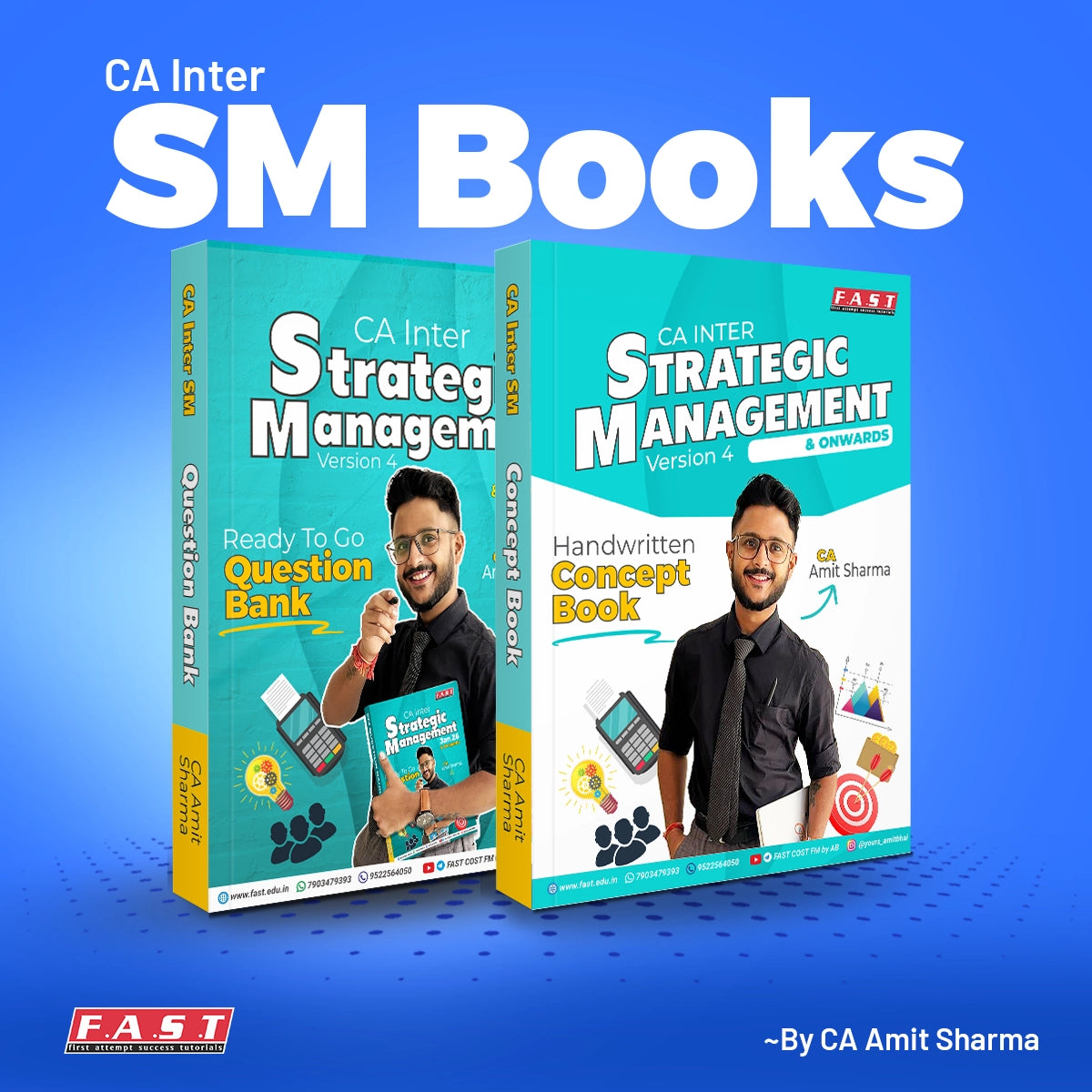 CA Inter Cost FM and SM Books