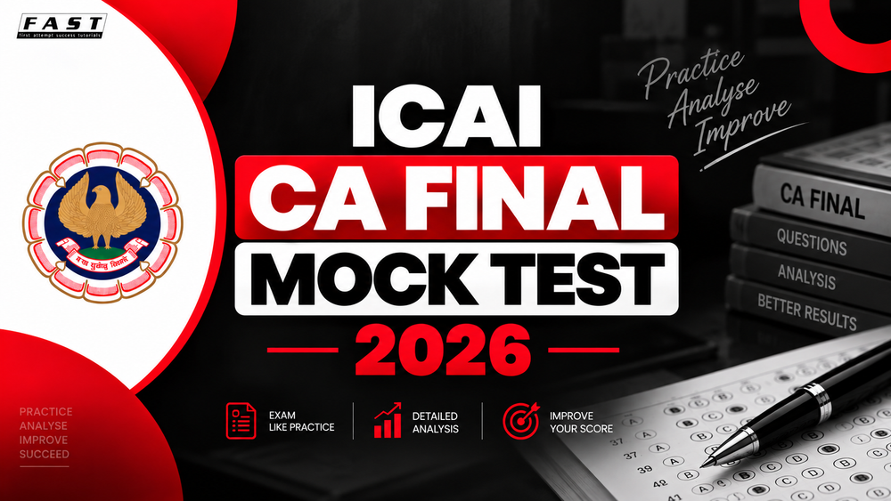 ICAI CA Final Mock Test 2026: November MTP Series I & II Schedule, Papers and Answer Keys