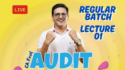 CA Final Audit Lecture 1 by CA Sarthak Jain
