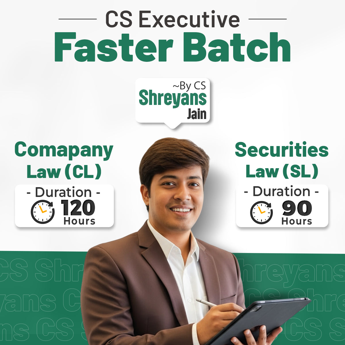 CS Executive Faster Batch