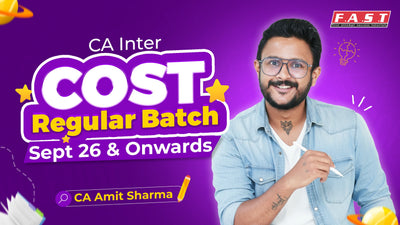 CA Inter Cost Lecture 1 by CA Amit Sharma Sir
