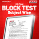 Subject Wise Block Tests