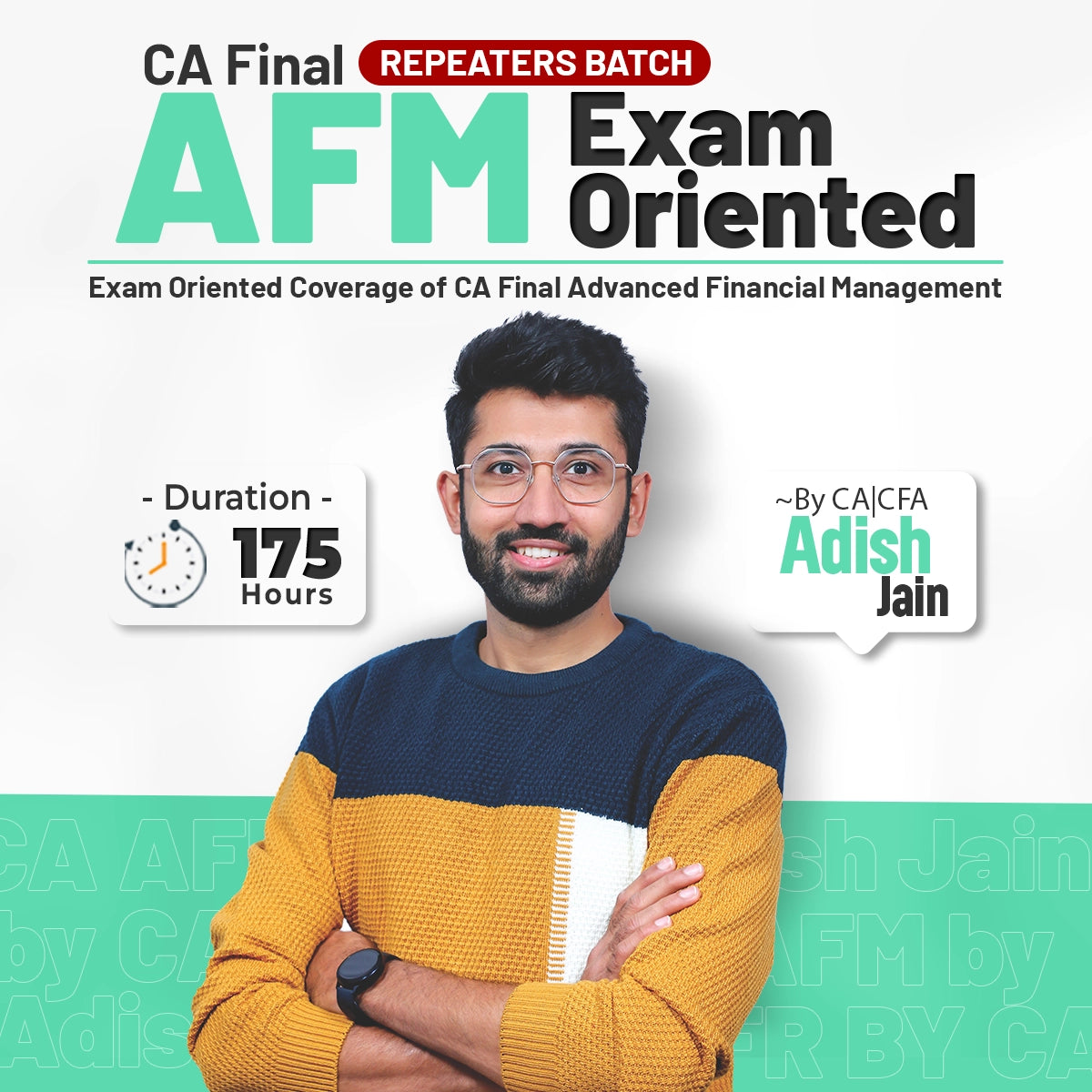 CA Final AFM Exam Oriented Repeaters Batch