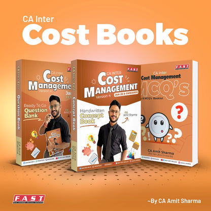 CA Inter Cost FM and SM Books