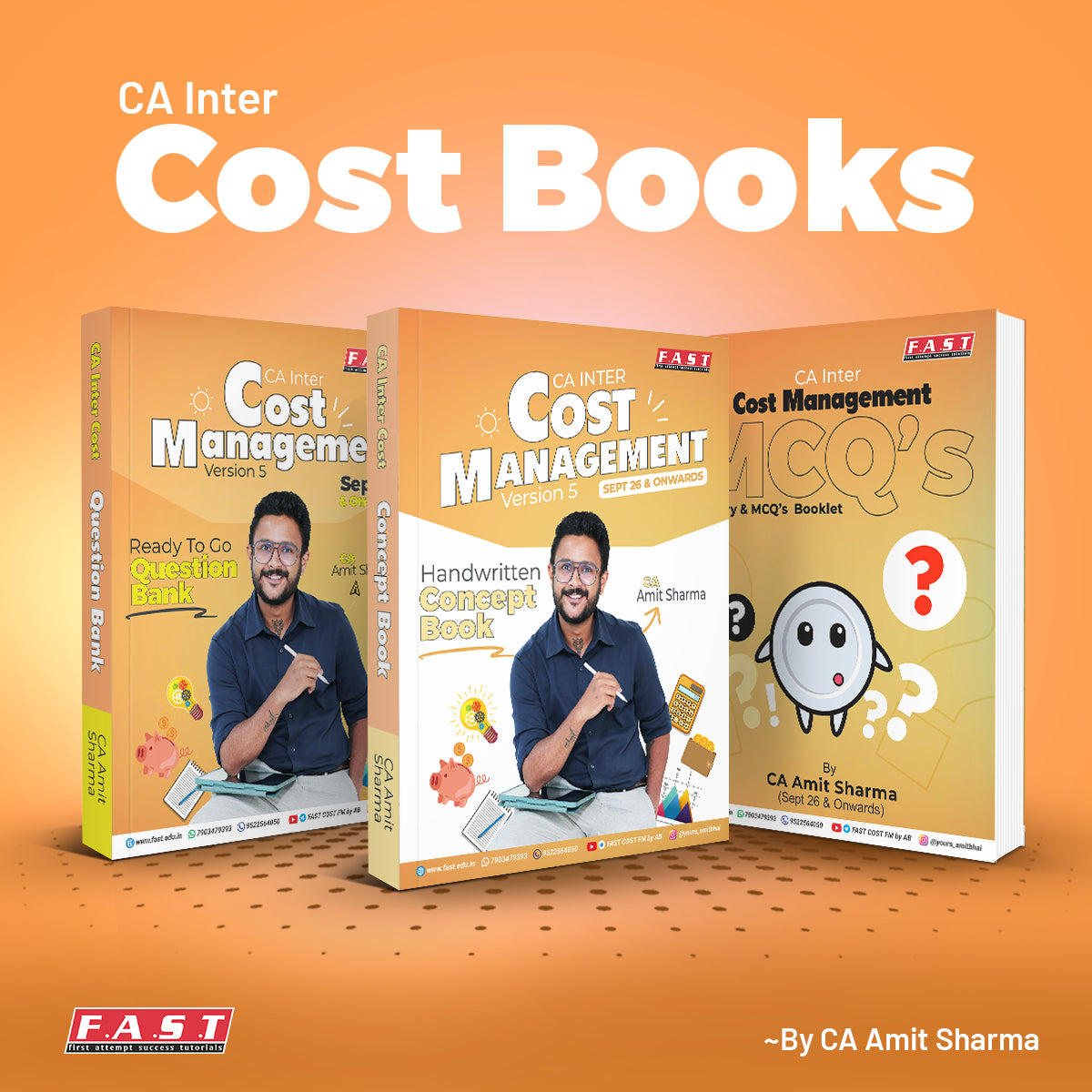 CA Inter Cost, FM & SM Exam-Oriented Batch | Jan 27 Onwards | CA Amit Sharma