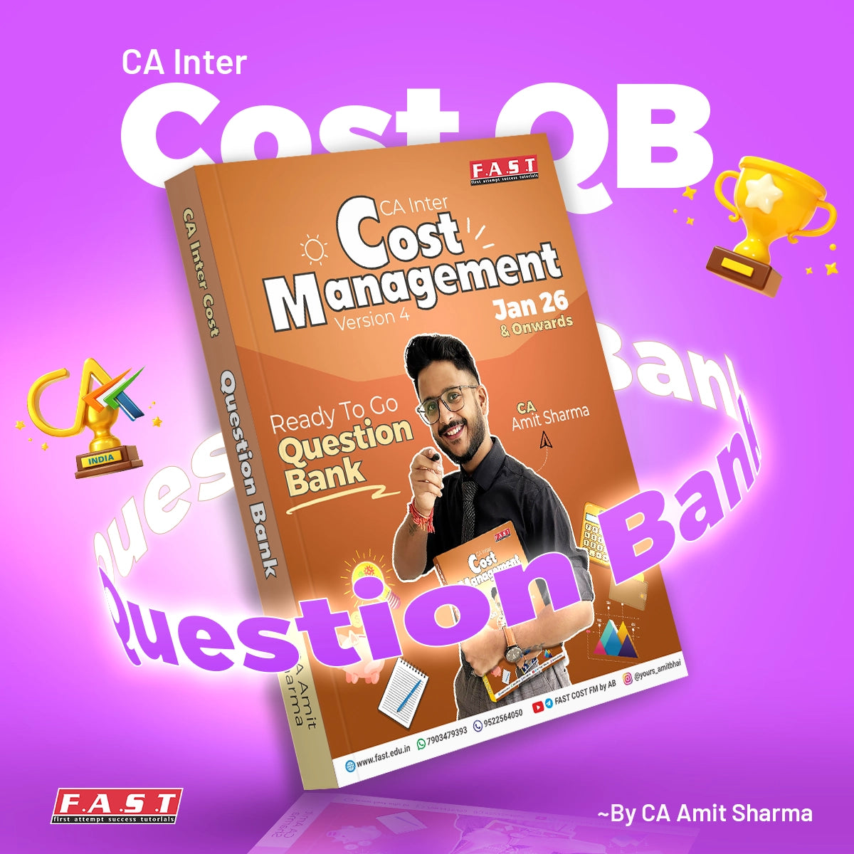 CA Inter Cost FM and SM Books