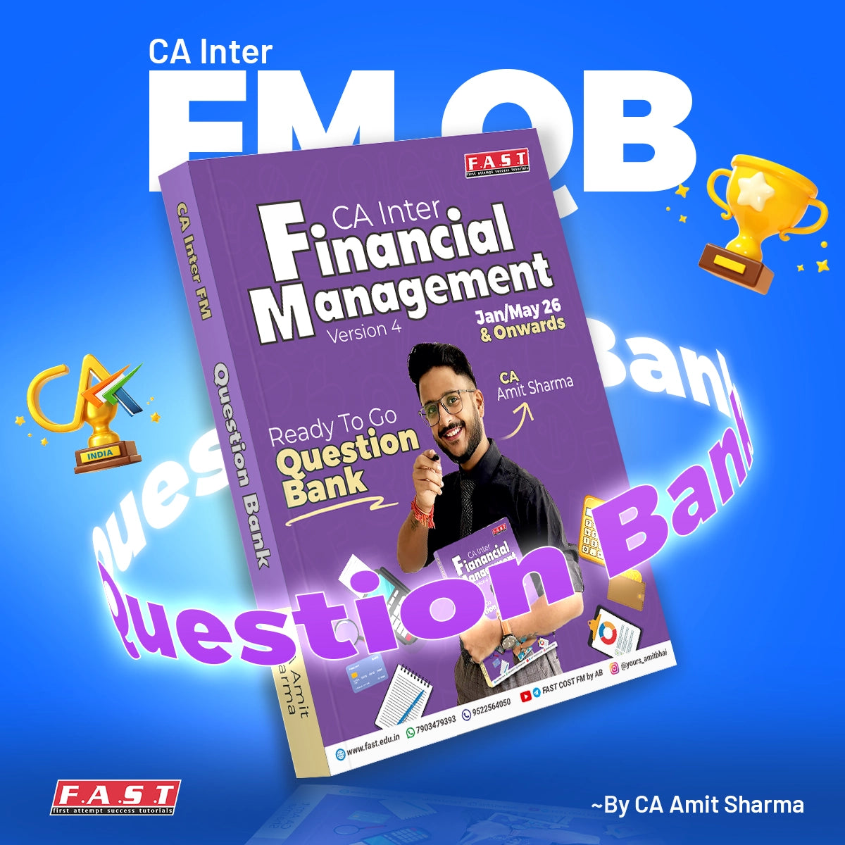 CA Inter Cost FM and SM Books