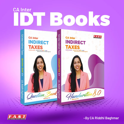 CA Inter IDT Books