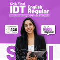 CMA Final IDT Full English Safal Batch