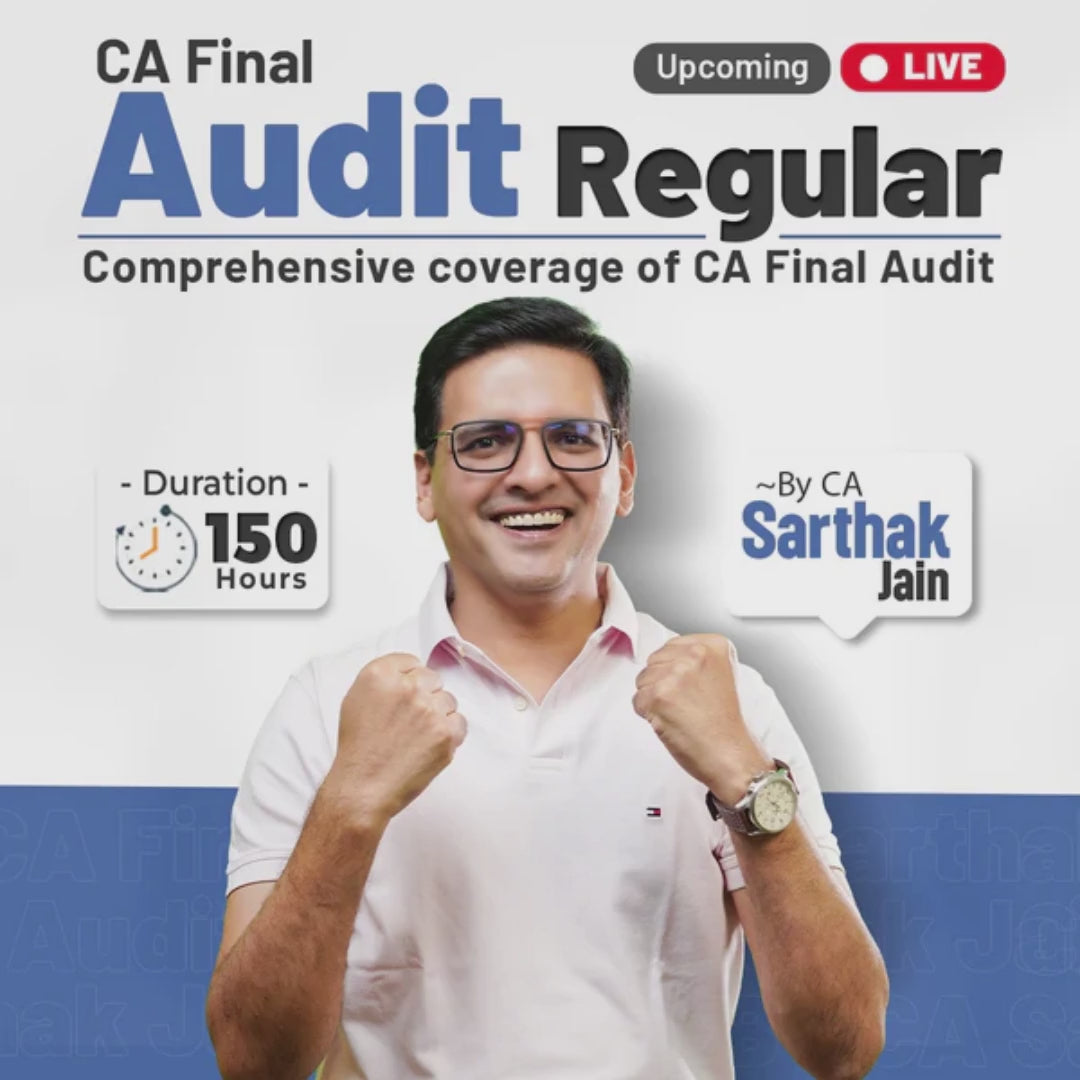 Load video: CA Final Audit Regular